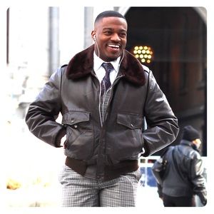 Genuine Leather Flight Jacket